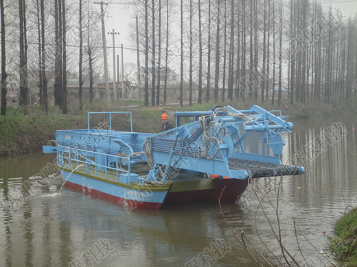 兴化市 水面垃圾清漂船